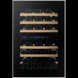 Dunavox DVH-44.120DMB.TO Horizon beépíthető borhűtő matt fekete 44 palackos