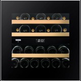 Dunavox DVN-25.65DB.TO Noble beépíthető borhűtő fekete 25 palackos