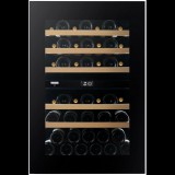 Dunavox DVN-44.120DB.TO Noble beépíthető borhűtő fekete 44 palackos