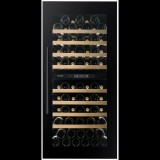 Dunavox DVS-70.185DMB Spirit beépíthető borhűtő matt fekete 70 palack