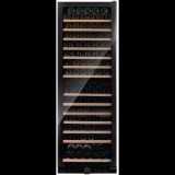 Dunavox DX-166.428DBK Grande beépíthető borhűtő fekete 166 palackos