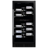 Dunavox DX-58.258DB Grande beépíthető borhűtő fekete 58 palackos