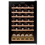 DUNAVOX Home-48 fekete szabadonálló borhűtő, 48 palackos (DXFH-48.130)