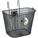 Dunlop 20L acél első kerékpárkosár kormányra - 34x25x26 cm, max. 5kg terhelhetőség