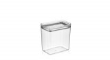 Dünya Plastik Chef Food Box szögletes műanyag tartódoboz aromazáró fedővel, közepes
