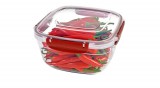 Dünya Plastik Master műanyag ételtartó doboz szögletes, 3750 ml
