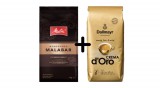 DUO PACK - Melitta Malabar (1kg) és Dallmayr Crema d'Oro (1kg) szemes kávé