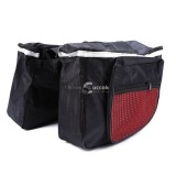 Dupla kerékpártáska - Kétoldalas, vízálló tároló táska biciklihez