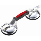 Dupla üveg tapadókorong DEDRA DED06P12 2x123mm, max 120kg, alumínium