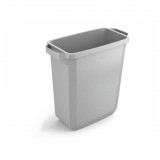 DURABLE Abfallbehälter Durabin ECO 60 Liter rechteckig grau (1800503050) (1800503050)