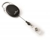 Durable Azonosítókártya tartó patentos fekete nyakba akasztóval (10db) 822301