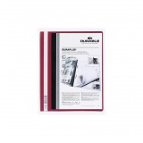 Durable DURAPLUS A4 panorámás széles gyorsfűző mappa - Piros (257903)