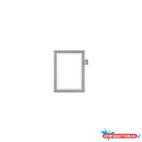 Durable Infókeret A5, öntapadó hátlap, mágneses záródás Duraframe(R) Note ezüst