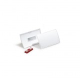 DURABLE Névkitűző mágnessel, 7,5×4 cm - 10 db a csomagban (821219)