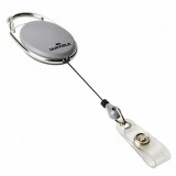 Durable Style jojós patentos 1db szürke névkitűző tartó (832410)