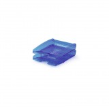 DURABLE TREND Briefablageschale A4 transluzent blau (1701626540) (1701626540)