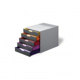 Durable Valicolor 5 fiókos irattartó doboz (760527)