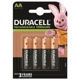 Duracell 4db AA 1300 ujratoltheto elem (10PP050041)