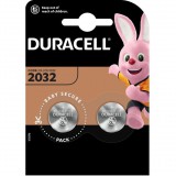 Duracell Batterie Knopfzelle CR2032 3.0V Lithium 2St. (203921)