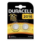 Duracell DL 2016 lítium gombelem 2db/bliszter (10PP040030)