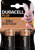 Duracell elem Plus Baby C 2db/csom.