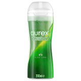 Durex 2in1 masszázsolaj - Aloe Vera (200ml)