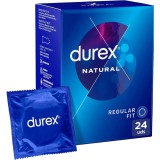 Durex Condoms Durex natural plus – prémium vékony óvszerek 24 db-os kiszerelésben