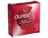Durex Feel Ultra Thin - ultra élethű óvszer (3db)