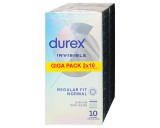 Durex Invisible Regular Fit - vékony óvszer (2x10db)