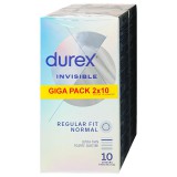 Durex Invisible Regular Fit - vékony óvszer (2x10db)
