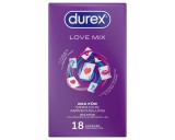 Durex Love Mix - óvszer csomag (18db)