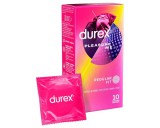 Durex Pleasure Me - bordázott-pontozott óvszer (10db)