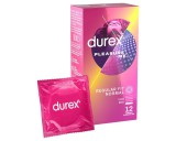 Durex Pleasure Me - bordázott-pontozott óvszer (12db)