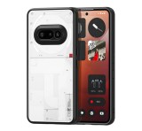 DUX DUCIS AIMO szilikon telefonvédő (ütésállóság, kameravédő, matt) FEKETE Nothing Phone (3a)