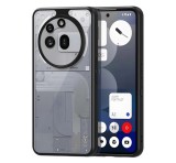 DUX DUCIS AIMO szilikon telefonvédő (ütésállóság, kameravédő, matt) FEKETE Nothing Phone (3a) Pro