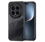 DUX DUCIS AIMO szilikon telefonvédő (ütésállóság, kameravédő, matt, hullám) FEKETE Honor Magic 8 Pro