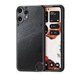 DUX DUCIS AIMO szilikon telefonvédő (ütésállóság, kameravédő, matt, hullám) FEKETE Nothing CMF Phone 2 Pro