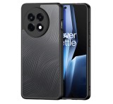 DUX DUCIS AIMO szilikon telefonvédő (ütésállóság, kameravédő, matt, hullám) FEKETE OnePlus 13R 5G