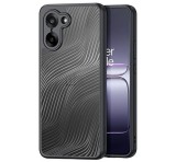 DUX DUCIS AIMO szilikon telefonvédő (ütésállóság, kameravédő, matt, hullám) FEKETE OnePlus Nord CE5