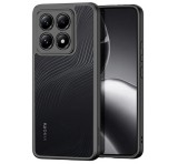DUX DUCIS AIMO szilikon telefonvédő (ütésállóság, kameravédő, matt, hullám) FEKETE Xiaomi 14T 5G