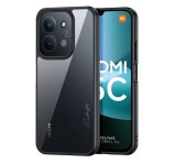 DUX DUCIS AIMO szilikon telefonvédő (ütésállóság, kameravédő, matt, hullám) FEKETE Xiaomi Redmi 15C 4G