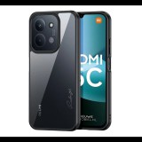 Dux Ducis AIMO szilikon telefonvédő (ütésállóság, kameravédő, matt, hullám) FEKETE Xiaomi Redmi 15C 4G (GP-173843) (GP-173843)