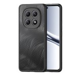 DUX DUCIS AIMO szilikon telefonvédő (ütésállóság, kameravédő, matt, hullám) FEKETE Xiaomi Redmi Note 15 5G, Redmi Note 15 4G