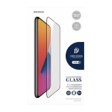 Dux Ducis Apple iPhone 14 Pro képernyővédő üveg (2.5d full glue, teljes felületén tapad, extra karcálló, 0.3mm) fekete