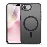 Dux ducis Apple iPhone 16e toby szilikon telefonvédő (ütésállóság, kameravédő, matt, magsafe) fekete