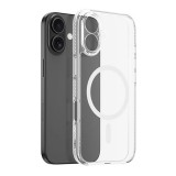 Dux ducis Apple iPhone 17 clin szilikon telefonvédő (ütésállóság, légpárnás sarok, magsafe) átlátszó