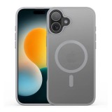 Dux ducis Apple iPhone 17 yind szilikon telefonvédő (ütésállóság, kameravédő, matt, magsafe) világosszürke