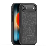 Dux ducis Apple iPhone Air shld defender szilikon telefonvédő (erős ütésállóság, magsafe, terep minta) fekete