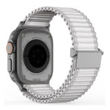 Dux ducis Apple Watch Series 10 42mm  yc pótszíj (egyedi méret, kicsi, nylon, sport) fehér
