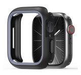 DUX DUCIS BAMO műanyag óra keret (ütésállóság) FEKETE Apple Watch Series 9 41mm, Watch Series 8 41mm, Watch Series 7 41mm